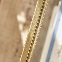 Home Decorators Collection Bella Square Gold Leaf Metal and Glass Accent Table (20 in. W x 24 in. H) -Home Decorators Soldes gold leaf home decorators collection end side tables v183101xxa w5p 66 1000