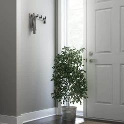 Home Decorators Collection Rustic 18 in. L Gray and Black Post Hook Rail -Home Decorators Soldes gray and black home decorators collection hooks r42387h rgm u a0 1000