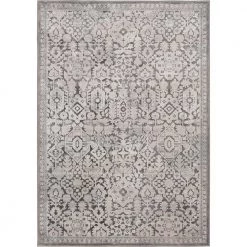 Home Decorators Collection Skyline Gray 5 ft. x 7 ft.Floral Area Rug