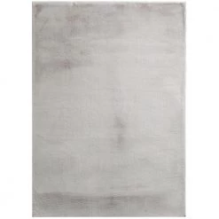Home Decorators Collection Piper Grey 5 ft. x 7 ft. Solid Polyester Area Rug