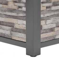 Home Decorators Collection Picanto 44.09 in. x 25.59 in. Square Steel Propane Gas Gray Fire Pit -Home Decorators Soldes gray home decorators collection gas fire pits fhts80289 c3 1000