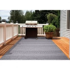 Home Decorators Collection Rhapsody Gray 8 ft. x 10 ft. Indoor/Outdoor Area Rug 18 Home Decorators Collection Rhapsody Gray 8 ft. x 10 ft. Indoor/Outdoor Area Rug -Home Decorators Soldes gray home decorators collection outdoor rugs 30417 40 1000