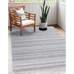 Home Decorators Collection Rhapsody Gray 8 ft. x 10 ft. Indoor/Outdoor Area Rug 24 Home Decorators Collection Rhapsody Gray 8 ft. x 10 ft. Indoor/Outdoor Area Rug -Home Decorators Soldes gray home decorators collection outdoor rugs 30417 4f 1000