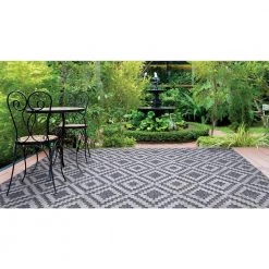 Home Decorators Collection Samba Square Gray 8 ft. x 10 ft. Indoor/Outdoor Area Rug 17 Home Decorators Collection Samba Square Gray 8 ft. x 10 ft. Indoor/Outdoor Area Rug -Home Decorators Soldes gray home decorators collection outdoor rugs 32467 1f 1000