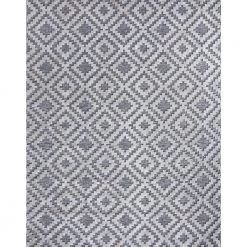 Home Decorators Collection Samba Square Gray 8 ft. x 10 ft. Indoor/Outdoor Area Rug