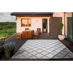 Home Decorators Collection Trellis Gray 8 ft. x 10 ft. Indoor/Outdoor Area Rug -Home Decorators Soldes gray home decorators collection outdoor rugs 87227 c3 1000