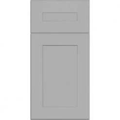 Home Decorators Collection Tremont Assembled 12 x 34.5 x 24 in Plywood Shaker Base Kitchen Cabinet Right 2 rollout Soft Close in Painted Pearl Gray -Home Decorators Soldes gray painted home decorators collection assembled kitchen cabinets b12r 2t tpg 4f 1000