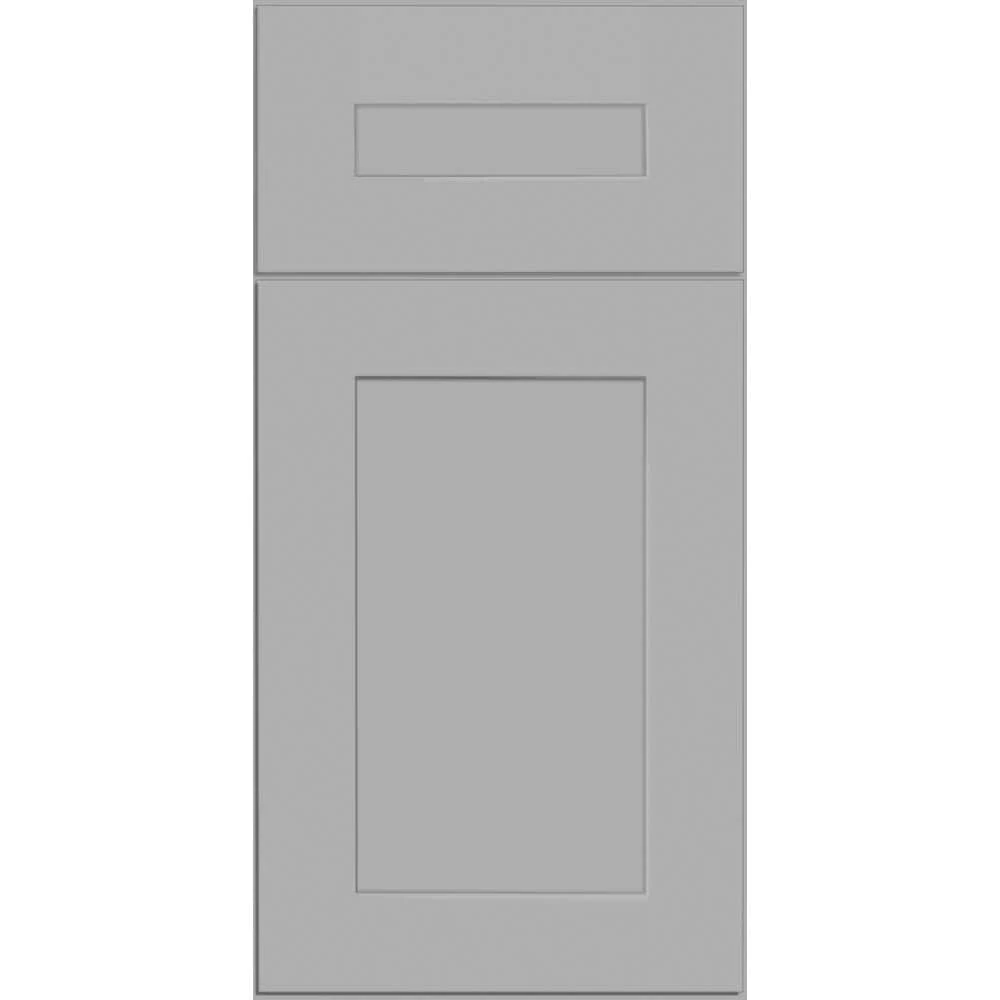 Home Decorators Collection Tremont Assembled 18 x 34.5 x 24 in. Plywood Shaker Base Kitchen Cabinet Left Soft Close in Painted Pearl Gray 6 Home Decorators Collection Tremont Assembled 18 x 34.5 x 24 in. Plywood Shaker Base Kitchen Cabinet Left Soft Close in Painted Pearl Gray - Image 4