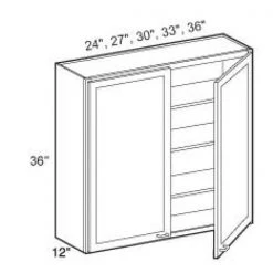 Home Decorators Collection Tremont Assembled 24 x 36 x 12 in. Plywood Shaker Wall Kitchen Cabinet Soft Close in Painted Pearl Gray -Home Decorators Soldes gray painted home decorators collection assembled kitchen cabinets w2436 tpg c3 1000