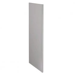 Home Decorators Collection Tremont Assembled 1.5 in. x 96 in. x 24 in. Refrigerator End Panel in Pearl Gray
