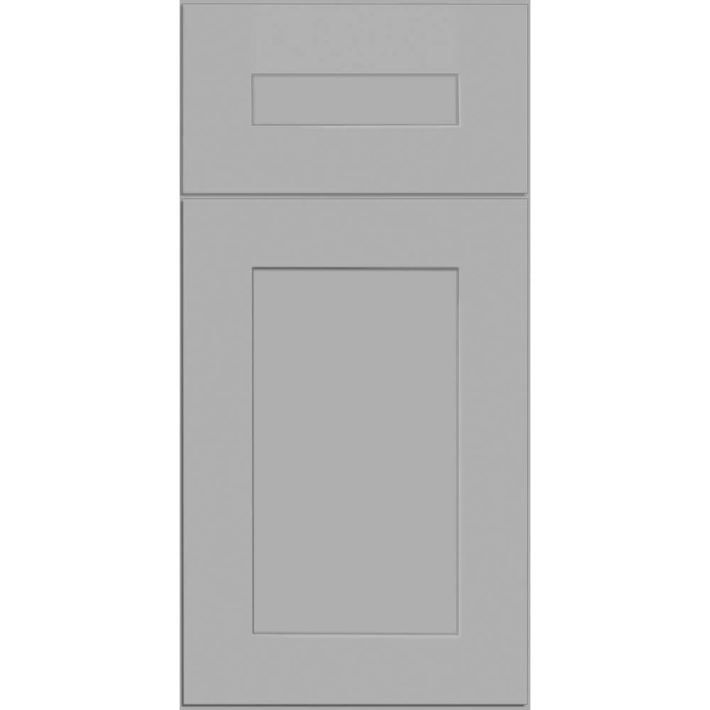 Home Decorators Collection Tremont Gray Shaker Stock Assembled Plywood Wall Kitchen Cabinet Soffit Crown Molding 96 in. x 1.5625 in. x 1.5625 in. 6 Home Decorators Collection Tremont Gray Shaker Stock Assembled Plywood Wall Kitchen Cabinet Soffit Crown Molding 96 in. x 1.5625 in. x 1.5625 in. - Image 4