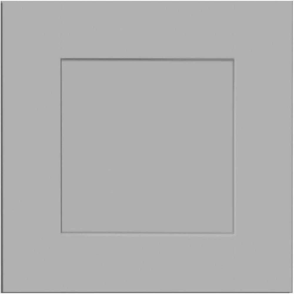 Home Decorators Collection Tremont Gray Shaker Stock Assembled Plywood Wall Kitchen Cabinet Soffit Crown Molding 96 in. x 1.5625 in. x 1.5625 in. 9 Home Decorators Collection Tremont Gray Shaker Stock Assembled Plywood Wall Kitchen Cabinet Soffit Crown Molding 96 in. x 1.5625 in. x 1.5625 in. - Image 7