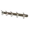 Home Decorators Collection 24 in. Graywash and Satin Nickel Hook Rack -Home Decorators Soldes graywash and satin nickel home decorators collection hooks r38569h gws u 64 1000