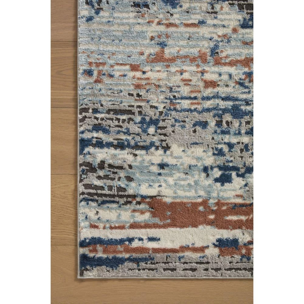 Home Decorators Collection Salene Grey/Grey 7 ft. 11 in. x 10 ft. 6 in. Abstract Polypropylene/Polyester Area Rug 7 Home Decorators Collection Salene Grey/Grey 7 ft. 11 in. x 10 ft. 6 in. Abstract Polypropylene/Polyester Area Rug - Image 5