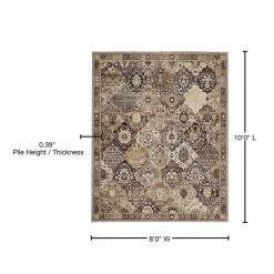 Home Decorators Collection Patchwork Gray 8 ft. x 10 ft. Medallion Area Rug -Home Decorators Soldes grey home decorators collection area rugs 575946 76 1000