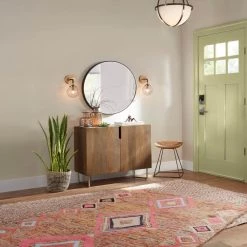 Home Decorators Collection Haze Oak Finish Wood Cabinet with Brass Finish Metal Base (33 in. W x 29.75 in. H) -Home Decorators Soldes haze brass home decorators collection media storage acb 2609 29 fa 1000