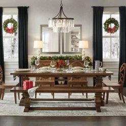 Home Decorators Collection Eldridge - Trestle Dining Bench in Haze -Home Decorators Soldes haze home decorators collection dining benches hd08 f01wd a0 1000