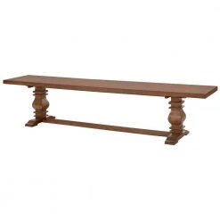 Home Decorators Collection Eldridge - Trestle Dining Bench in Haze -Home Decorators Soldes haze home decorators collection dining benches hd08 f01wd c3 1000
