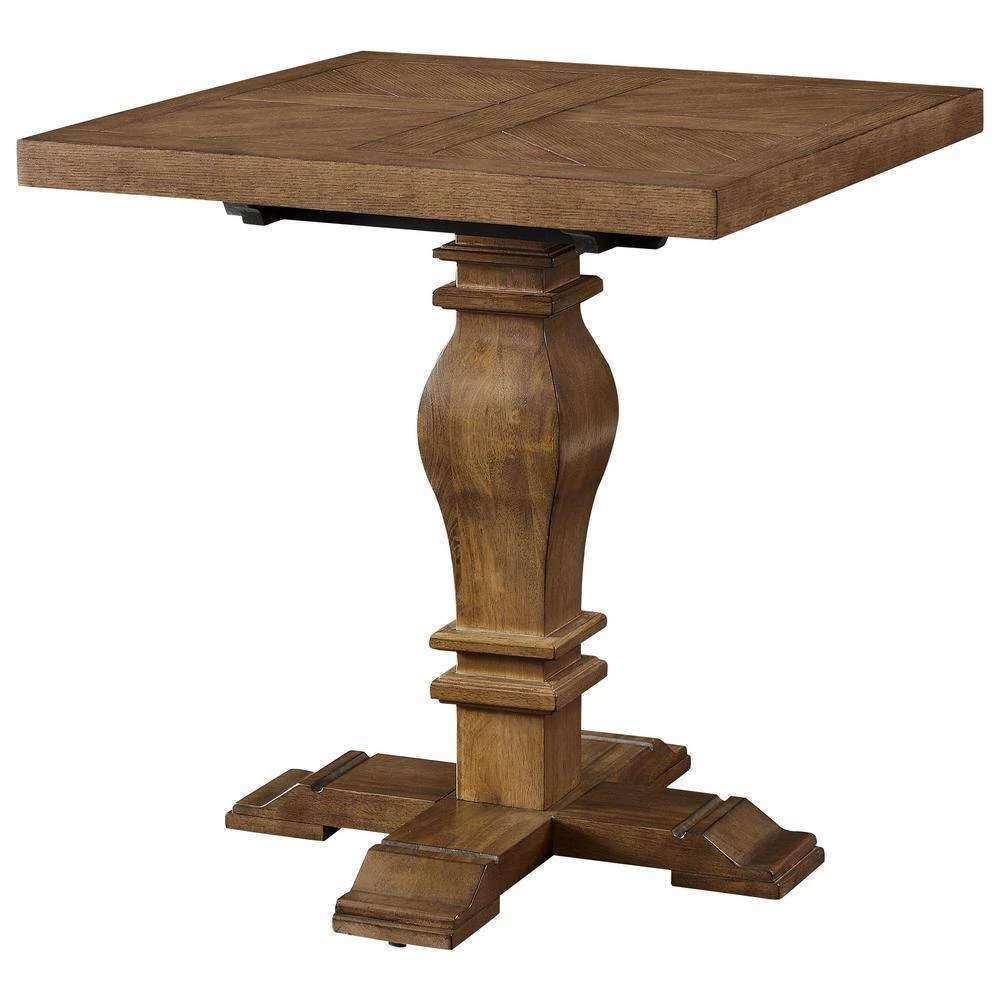 Home Decorators Collection Eldridge - Pedestal End Table In Haze 8 Home Decorators Collection Eldridge - Pedestal End Table In Haze - Image 6