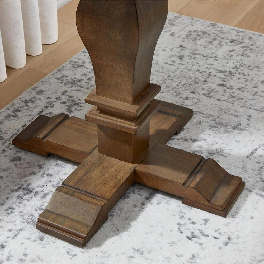 Home Decorators Collection Eldridge - Pedestal End Table In Haze 7 Home Decorators Collection Eldridge - Pedestal End Table In Haze - Image 5