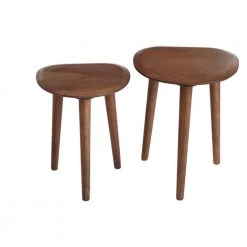 Home Decorators Collection Haze Finish Wood Accent Tables (Set of 2) (16 in. W x 21 in. H) -Home Decorators Soldes haze home decorators collection nesting tables acb 2609 115 77 1000