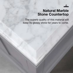 Home Decorators Collection Sonoma 24 in. W x 20 in. D x 34 in. H Bath Vanity in Pebble Gray with White Carrara Marble Top 22 Home Decorators Collection Sonoma 24 in. W x 20 in. D x 34 in. H Bath Vanity in Pebble Gray with White Carrara Marble Top -Home Decorators Soldes home decorators collection bathroom vanities with tops 9784800240 c3 1000