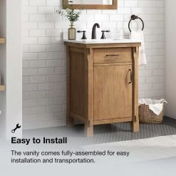 Home Decorators Collection Bellington 24 in. W x 22 in. D x 34.5 in. H Bath Vanity in Almond Toffee with White Engineered Stone Top 19 Home Decorators Collection Bellington 24 in. W x 22 in. D x 34.5 in. H Bath Vanity in Almond Toffee with White Engineered Stone Top -Home Decorators Soldes home decorators collection bathroom vanities with tops bellington 24 1d 1000