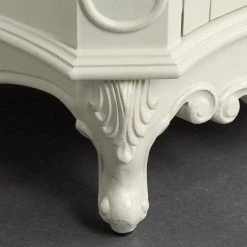 Home Decorators Collection Winslow 33 in. W x 22 in. D Bath Vanity in Antique White with Vanity Top in White Marble with White Basin -Home Decorators Soldes home decorators collection bathroom vanities with tops bf 27001 aw 44 1000