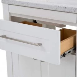 Home Decorators Collection Clady 24.5 in. W x 18.75 in. D Bath Vanity in White with Cultured Marble Vanity Top in Silver Ash with White Sink -Home Decorators Soldes home decorators collection bathroom vanities with tops hd2024p2 wh 40 1000