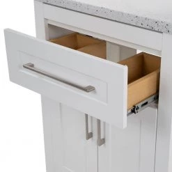 Home Decorators Collection Clady 24.5 in. W x 18.75 in. D Bath Vanity in White with Cultured Marble Vanity Top in Silver Ash with White Sink -Home Decorators Soldes home decorators collection bathroom vanities with tops hd2024p2 wh 76 1000