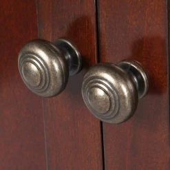 Home Decorators Collection Terryn 31 in. W x 35 in. H x 20 in. D Vanity in Cherry with Granite Vanity Top in Beige with White Basin -Home Decorators Soldes home decorators collection bathroom vanities with tops md v1218 c3 1000