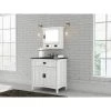 Home Decorators Collection Artisan 33 in. W Vanity in White with Marble Vanity Top in Natural Black with White Sink -Home Decorators Soldes home decorators collection bathroom vanities with tops md v1758 64 1000