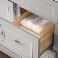 Home Decorators Collection Sedgewood 36-1/2 in. Configurable Bath Vanity in Dove Gray with Solid Surface Top in Arctic with White Sink -Home Decorators Soldes home decorators collection bathroom vanities with tops pplnkdvr36d 1d 1000