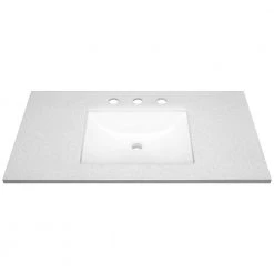 Home Decorators Collection Sedgewood 36-1/2 in. Configurable Bath Vanity in Dove Gray with Solid Surface Top in Arctic with White Sink -Home Decorators Soldes home decorators collection bathroom vanities with tops pplnkdvr36d 66 1000