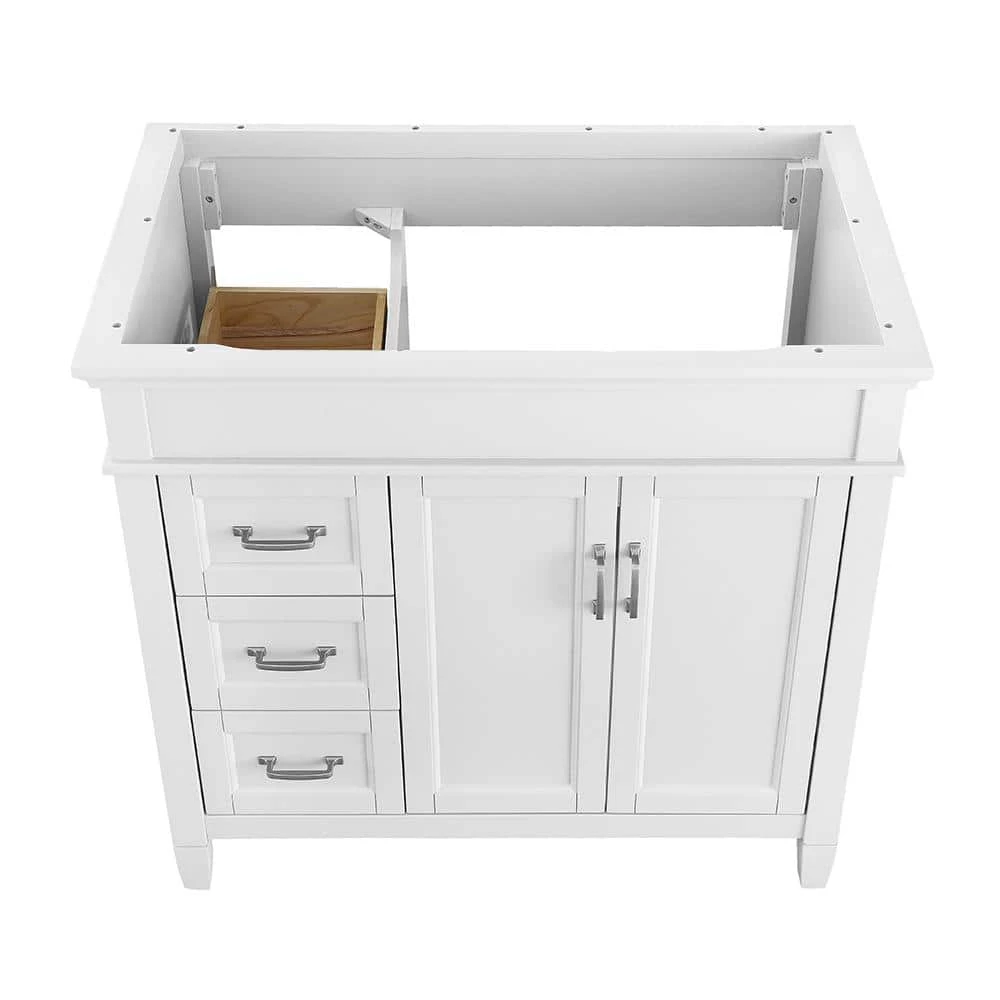 Home Decorators Collection Ashburn 36 in. W x 21.75 in. D Vanity Cabinet in White 5 Home Decorators Collection Ashburn 36 in. W x 21.75 in. D Vanity Cabinet in White - Image 3