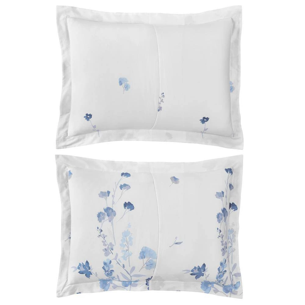 Home Decorators Collection Loriana 3-Piece Blue Floral King Comforter Set 7 Home Decorators Collection Loriana 3-Piece Blue Floral King Comforter Set - Image 5