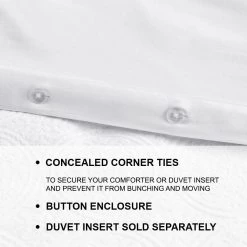 Home Decorators Collection Marlene 3-Piece White Textured Medallion Matelassé Cotton Full/Queen Duvet Cover Set -Home Decorators Soldes home decorators collection bedding sets dn 18240 fq a0 1000