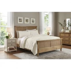 Home Decorators Collection Quinn 3-Piece Ivory Cream Woven Textured Cotton King Comforter Set -Home Decorators Soldes home decorators collection bedding sets dn 19046 40 1000