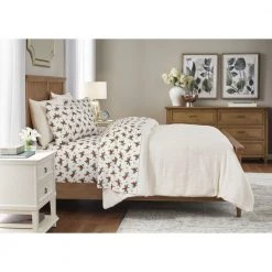 Home Decorators Collection Quinn 3-Piece Ivory Cream Woven Textured Cotton Full/Queen Duvet Cover Set -Home Decorators Soldes home decorators collection bedding sets dn 19046 c3 1000