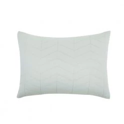 Home Decorators Collection Spring Hill 3-Piece Sea Breeze Green Diamond Cotton Full/Queen Quilt Set -Home Decorators Soldes home decorators collection bedding sets f5000257bk180tc 66 1000