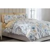 Home Decorators Collection Purcell 3-Piece Washed Denim Botanical King Duvet Cover Set -Home Decorators Soldes home decorators collection bedding sets fa94367 k 64 1000
