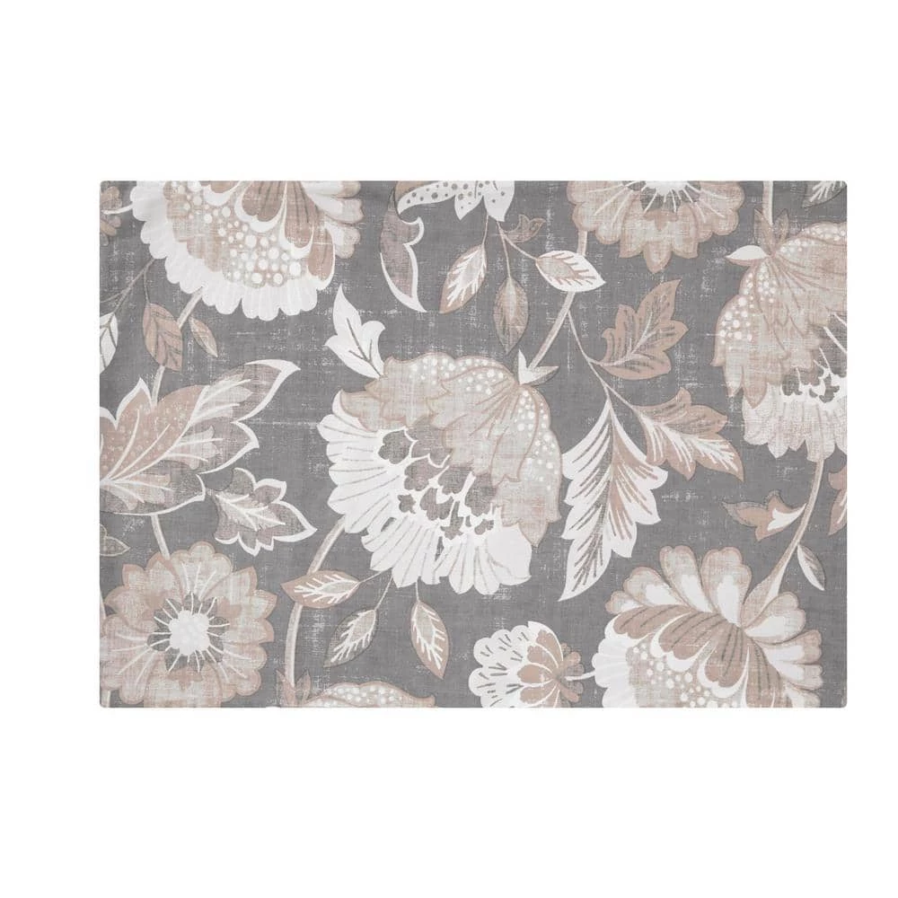 Home Decorators Collection Larkspur 5-Piece Stone Gray and Khaki Cotton King Comforter Set 6 Home Decorators Collection Larkspur 5-Piece Stone Gray and Khaki Cotton King Comforter Set - Image 4