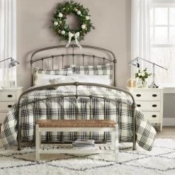 Home Decorators Collection Adderley 3-Piece Black and White Plaid King Comforter Set -Home Decorators Soldes home decorators collection bedding sets fa94583 k 66 1000