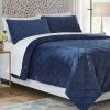 Home Decorators Collection Sylvie 3-Piece Midnight Blue Velvet Full/Queen Quilt Set 1 Home Decorators Collection Sylvie 3-Piece Midnight Blue Velvet Full/Queen Quilt Set -Home Decorators Soldes home decorators collection bedding sets fa97185 fq 64 1000