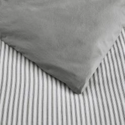 Home Decorators Collection Ada 3-Piece Gray and White Stripe Cotton King Duvet Cover Set 15 Home Decorators Collection Ada 3-Piece Gray and White Stripe Cotton King Duvet Cover Set -Home Decorators Soldes home decorators collection bedding sets fa97217 king 40 1000