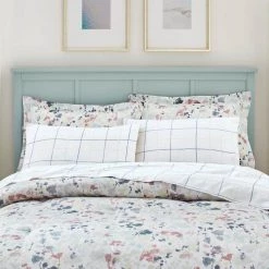 Home Decorators Collection Waterdale Reversible 3-Piece Multi-Color Printed Floral Cotton Sateen King Comforter Set -Home Decorators Soldes home decorators collection bedding sets kg flw 300 prnt 1d 1000