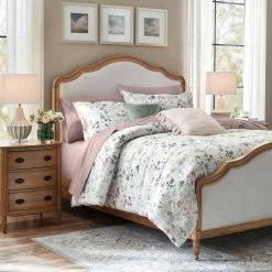 Home Decorators Collection Waterdale Reversible 3-Piece Multi-Color Printed Floral Cotton Sateen King Comforter Set -Home Decorators Soldes home decorators collection bedding sets kg flw 300 prnt 1f 1000