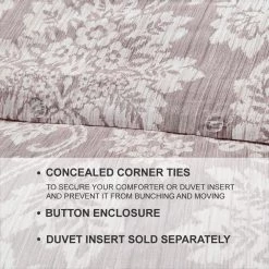 Home Decorators Collection Scarlett 3-Piece Light Brown Damask King Duvet Cover Set -Home Decorators Soldes home decorators collection bedding sets nh 190996 l a0 1000