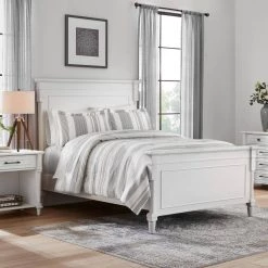 Home Decorators Collection Arden 3-Piece White and Gray Textured Stripe Full/Queen Comforter Set -Home Decorators Soldes home decorators collection bedding sets nhtel 19035 66 1000