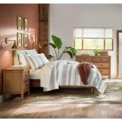 Home Decorators Collection Arden 3-Piece White and Gray Textured Stripe Full/Queen Comforter Set -Home Decorators Soldes home decorators collection bedding sets nhtel 19035 77 1000